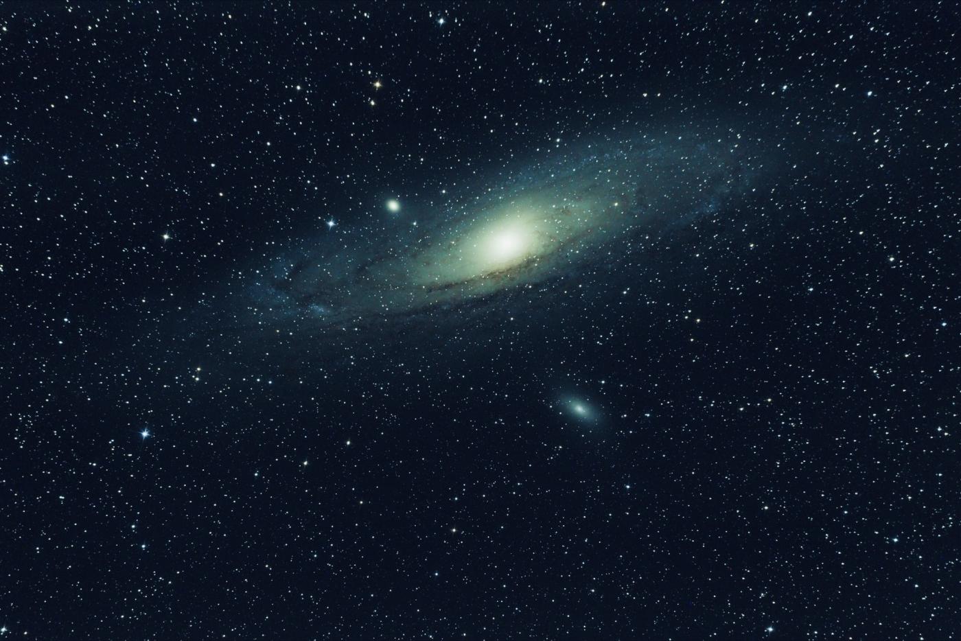 Andromeda Galaxy, photo courtesy of Ronnie Sherrill, Piedmont Astronomer 