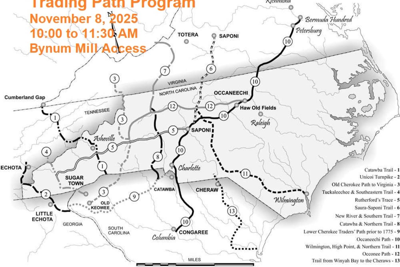 map of trading path for trading path program