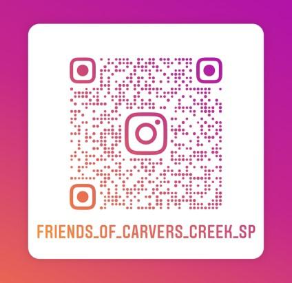 QR code for Friends of Carvers Creek Instagram