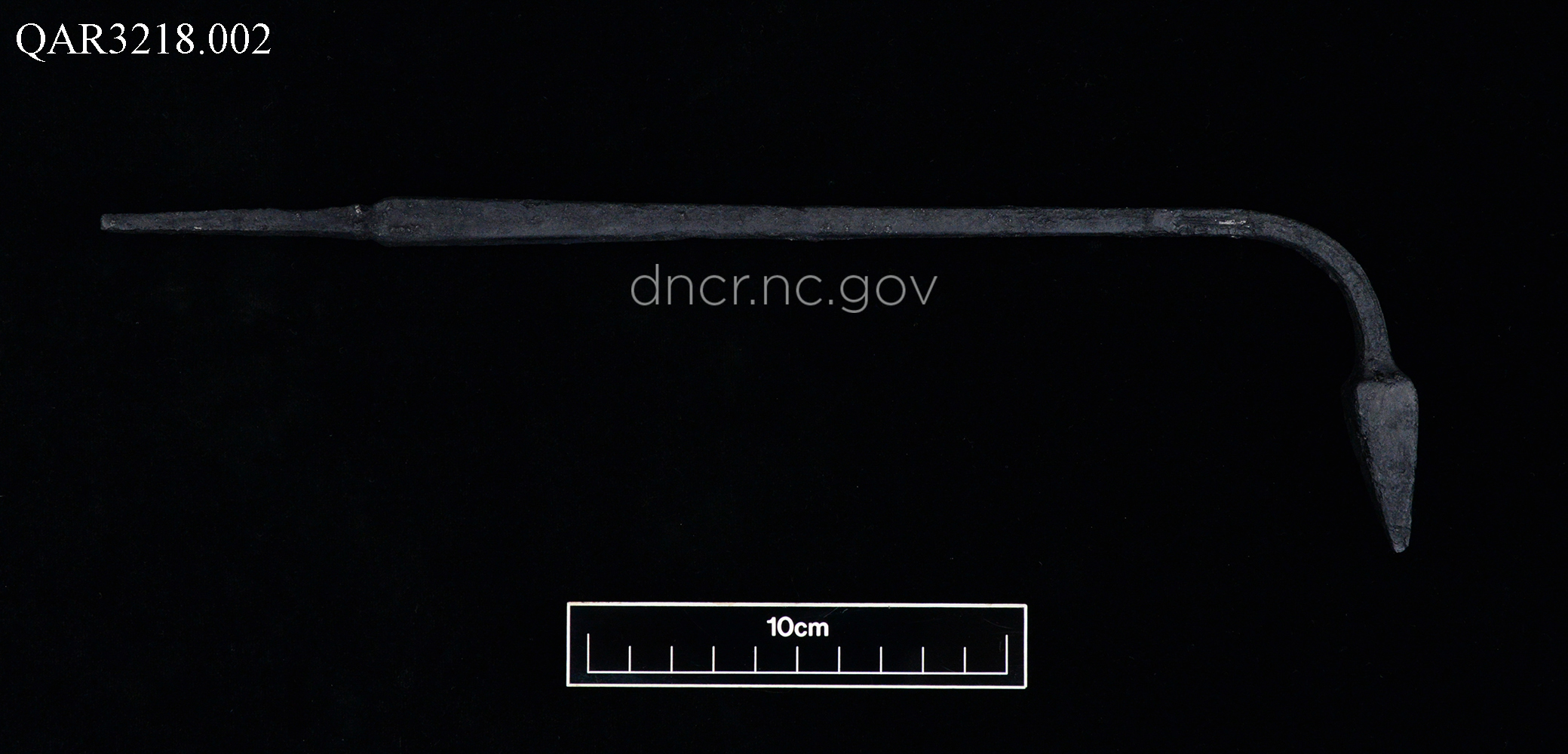 Artifact of the Month Cautery Iron Queen Anne's Revenge Project