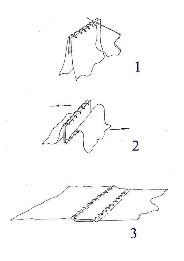 Double-Round Seaming, Illustration