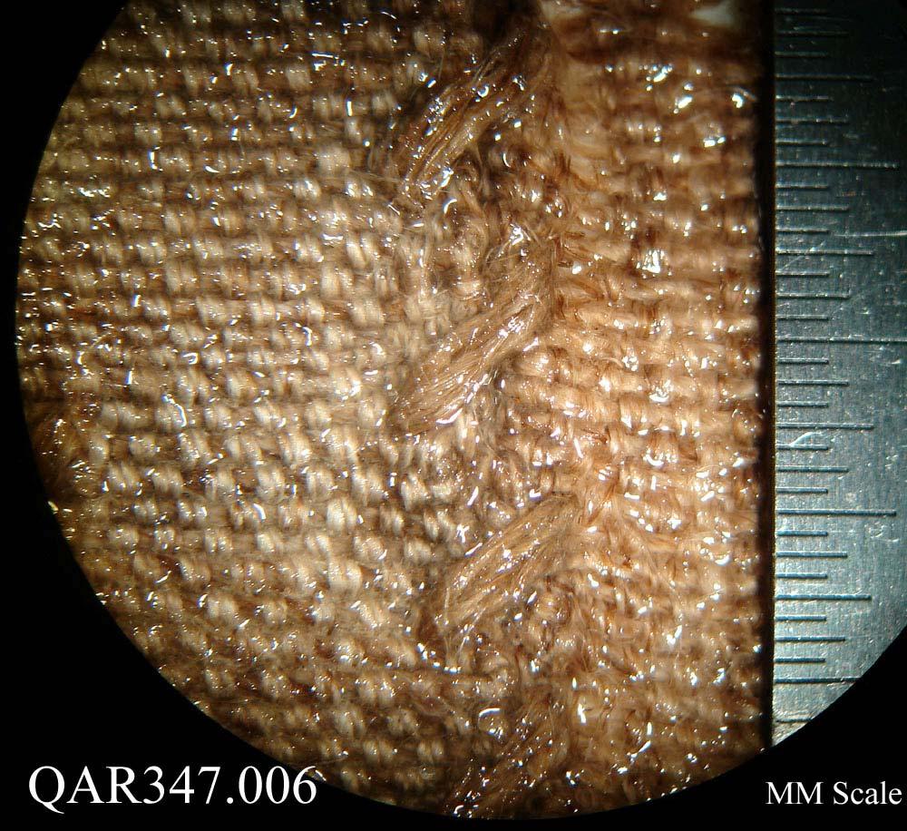 Seam Ridge Diagnostic of a Double-Round Seam