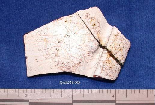 Photo of Vessel V sherd QAR326.003