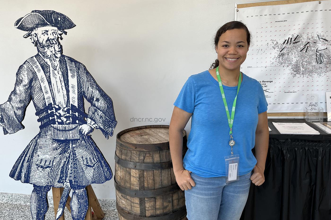 Bronte Weatherford and Blackbeard