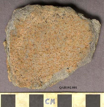 Photo of Vessel IV sherd QAR192.001 interior
