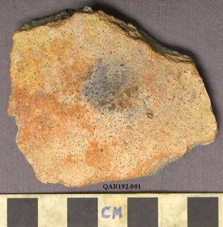 Photo of Vessel IV sherd QAR192.001 exterior