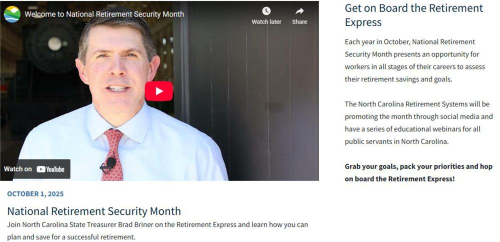 Retirement Express YouTube Image