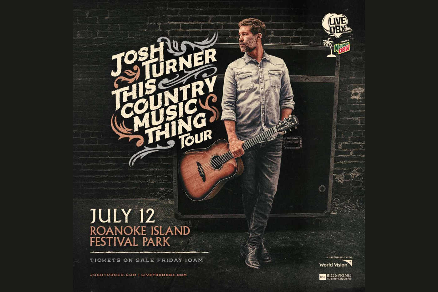 Josh Turner flyer