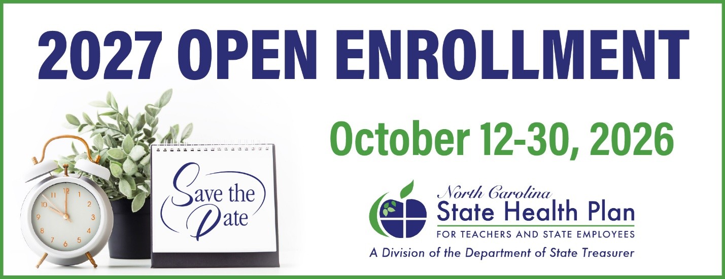 Save the date! 2027 Open Enrollment is October 12-30, 2026!