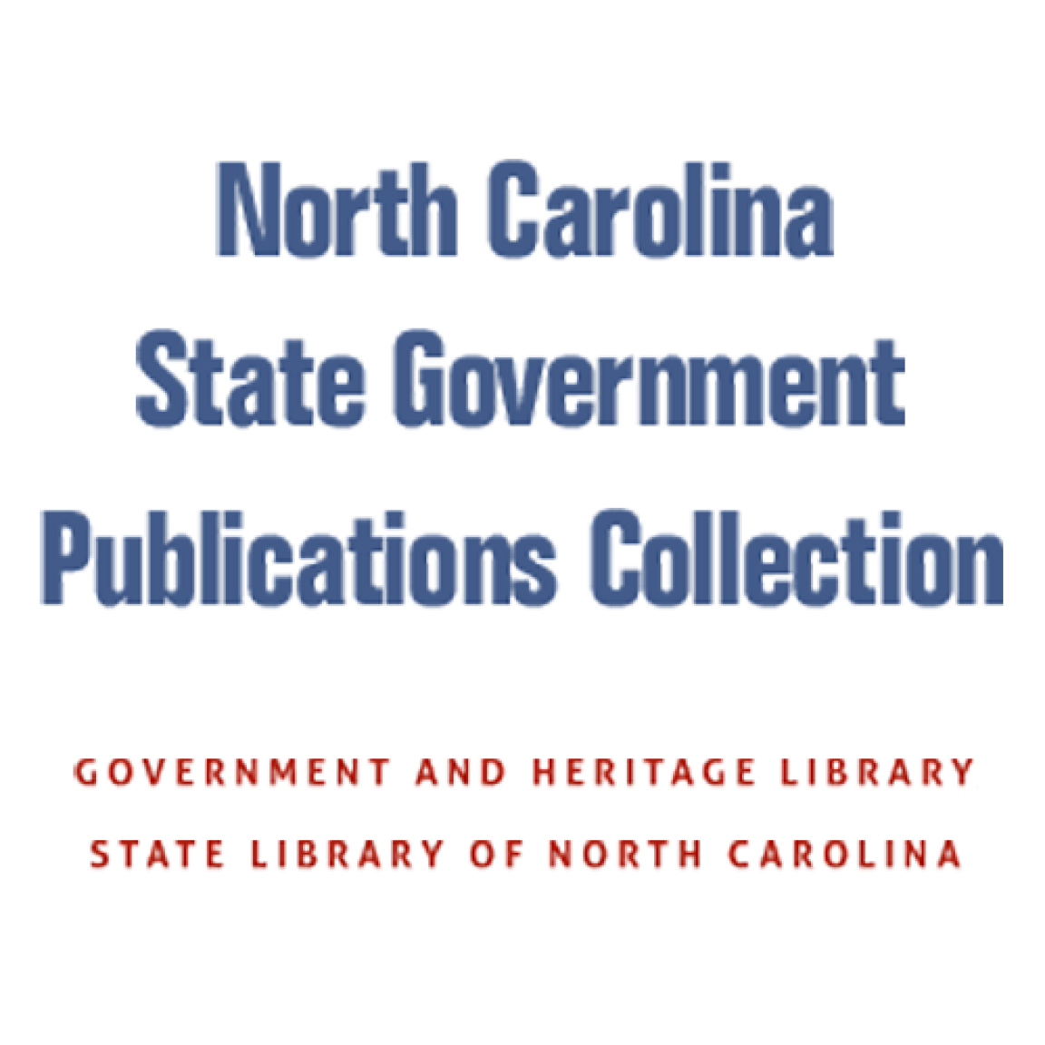 NC State Government Publications Collection