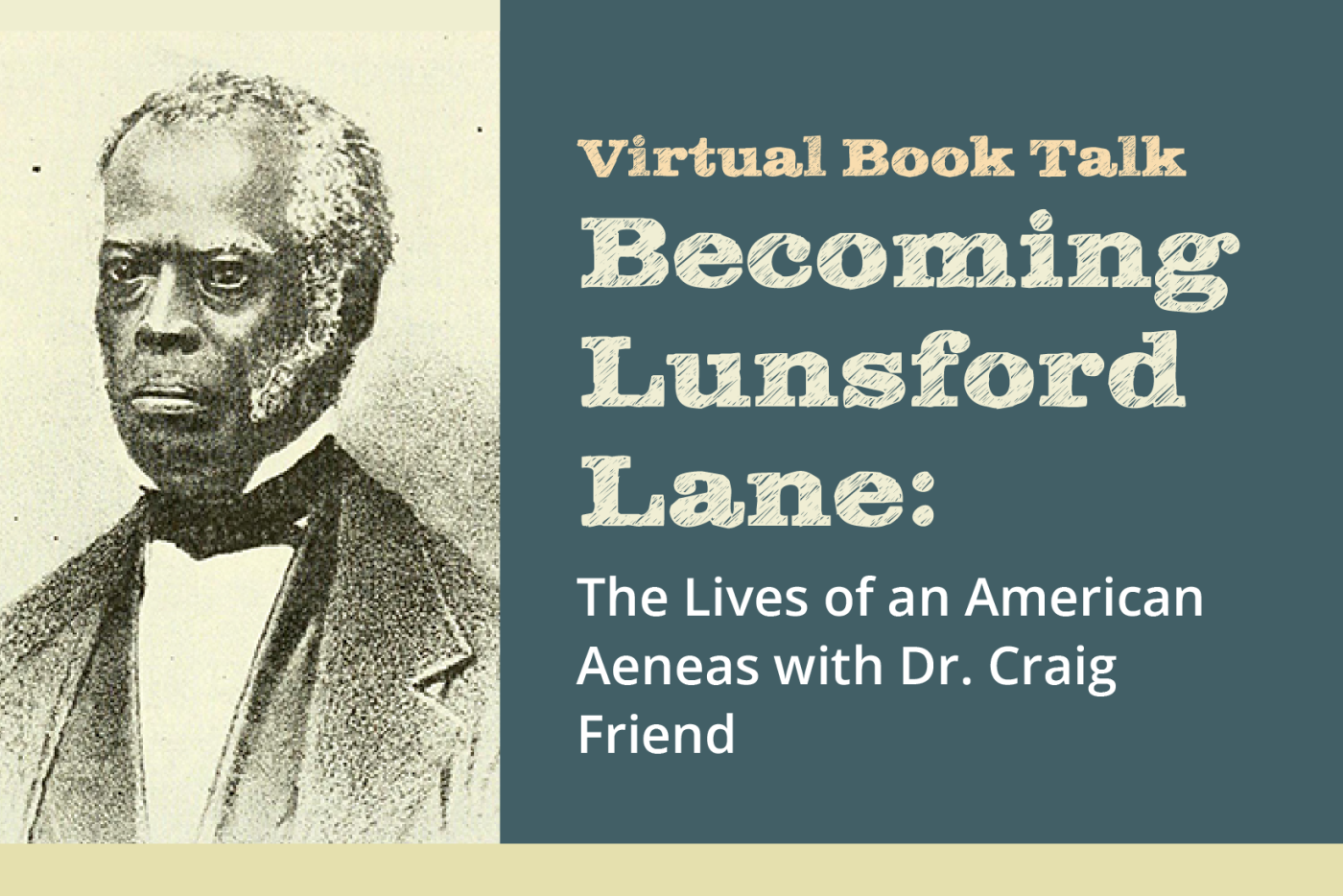Virtual Book Talk: Becoming Lunsford Lane