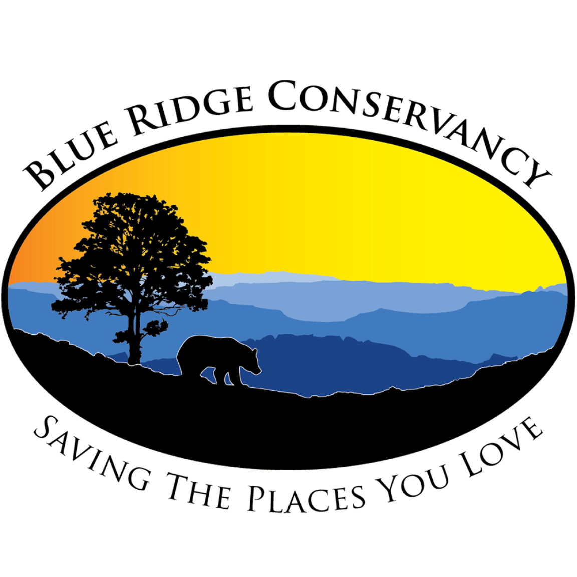 Logo of the Blue Ridge Conservancy, the partner organization for the Northern Peaks State Trail