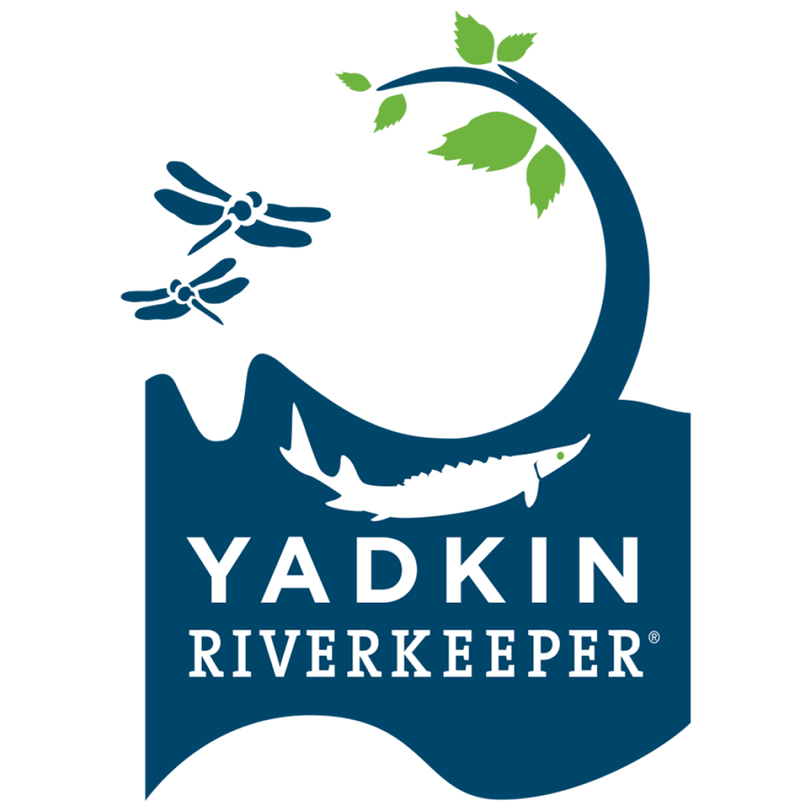 Logo of the Yadkin Riverkeeper, the partner organization for the Yadkin River State Trail