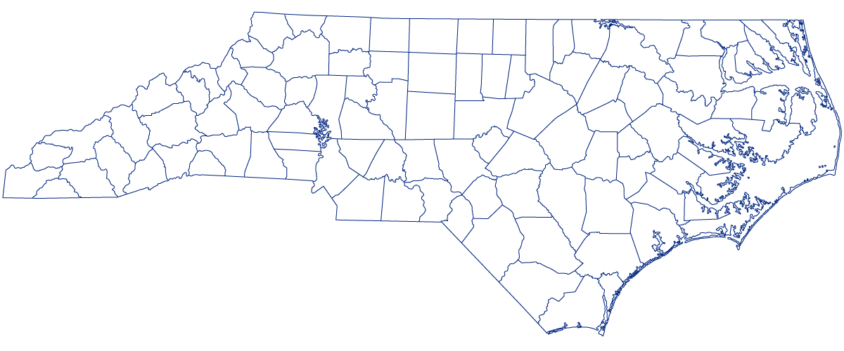 Map of North Carolina
