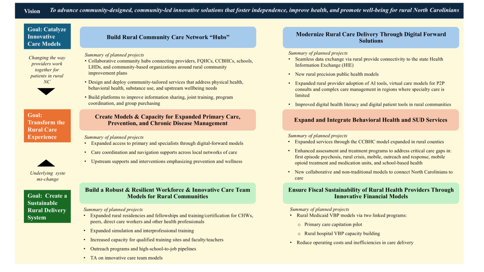 Rural Health Care Graphic
