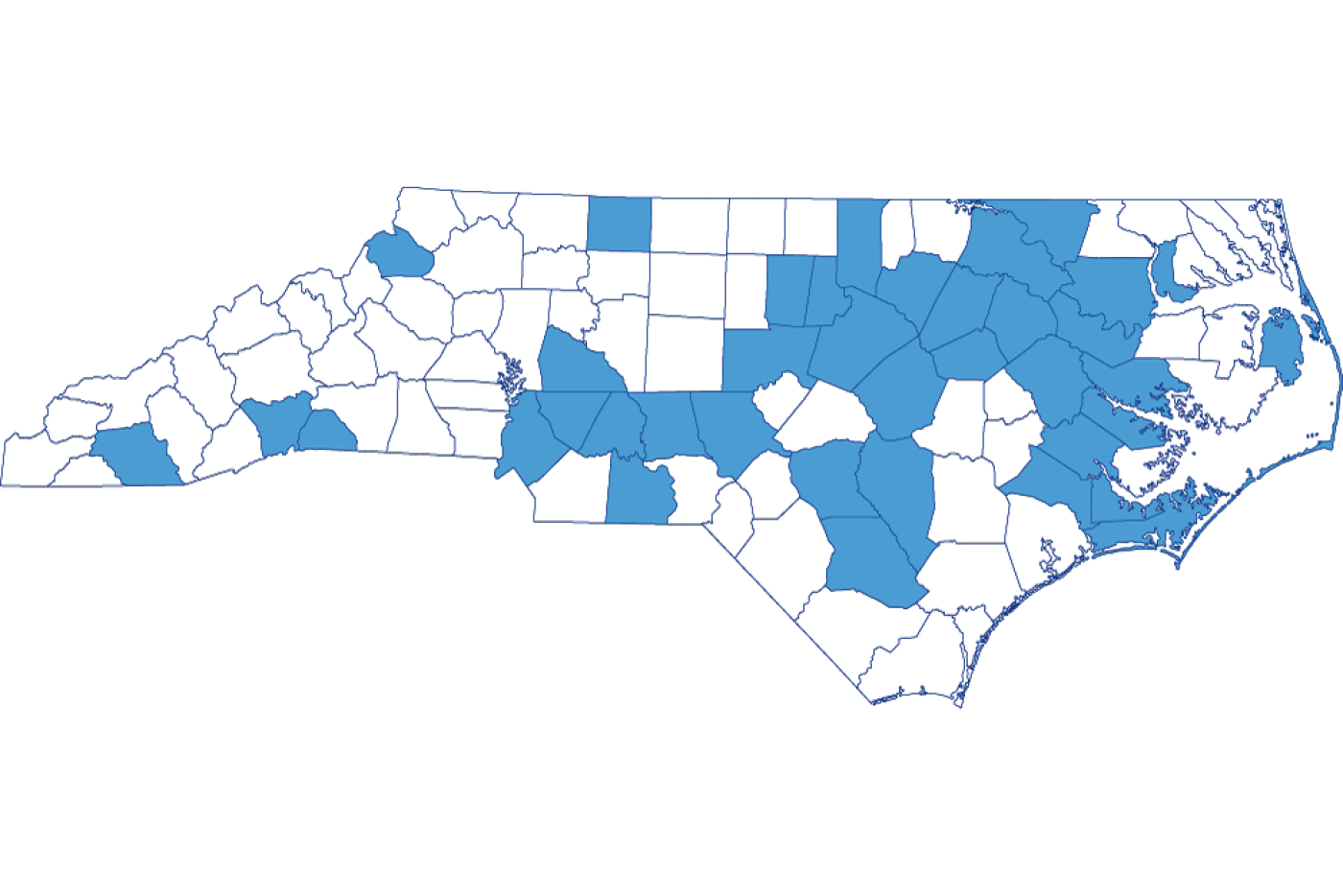 The Local Government Commission approved requests involving entities in the following counties: 	•	Anson, Bertie, Beaufort, Bladen, Cabarrus, Carteret, Chatham, Chowan, Craven, Cumberland, Dare, Durham, Edgecombe, Franklin, Granville, Halifax, Henderson, Johnston, Jones, Macon, Martin, Mecklenburg, Moore, Montgomery, Nash, Northampton, Orange, Pitt, Polk, Rowan, Sampson Stanly, Stokes, Wake, Wilson and Watauga.