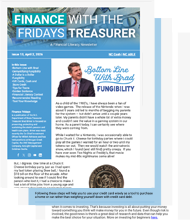 Finance Fridays with the Treasurer