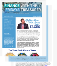 Finance Fridays with the Treasurer Issue 14