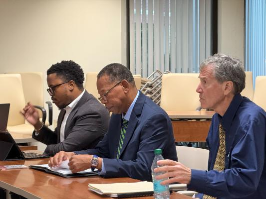 Leaders from the town of Rowland, N.C. met the LGC on Tuesday, September 1, 2026.